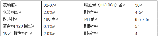 金光红C特性